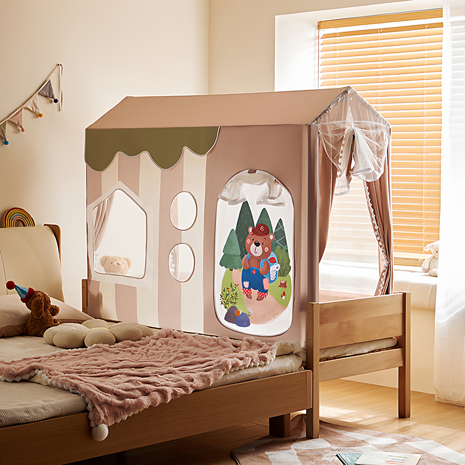 【小尺寸多规格】拼接床专用蚊帐