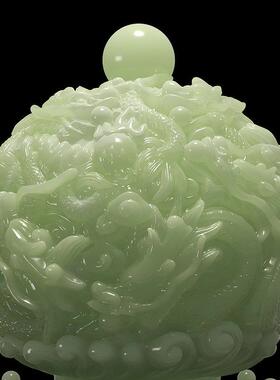 龙转干坤鼎摆件BJ202409财三足鼎客厅品老办公室桌面招装饰公板司