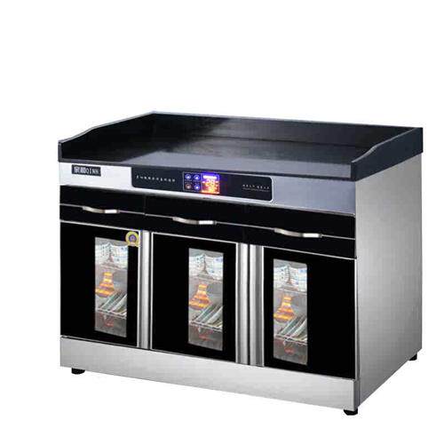 亲和双门消毒柜商用家用立式多功能保洁碗柜大理石餐厅茶水配餐柜