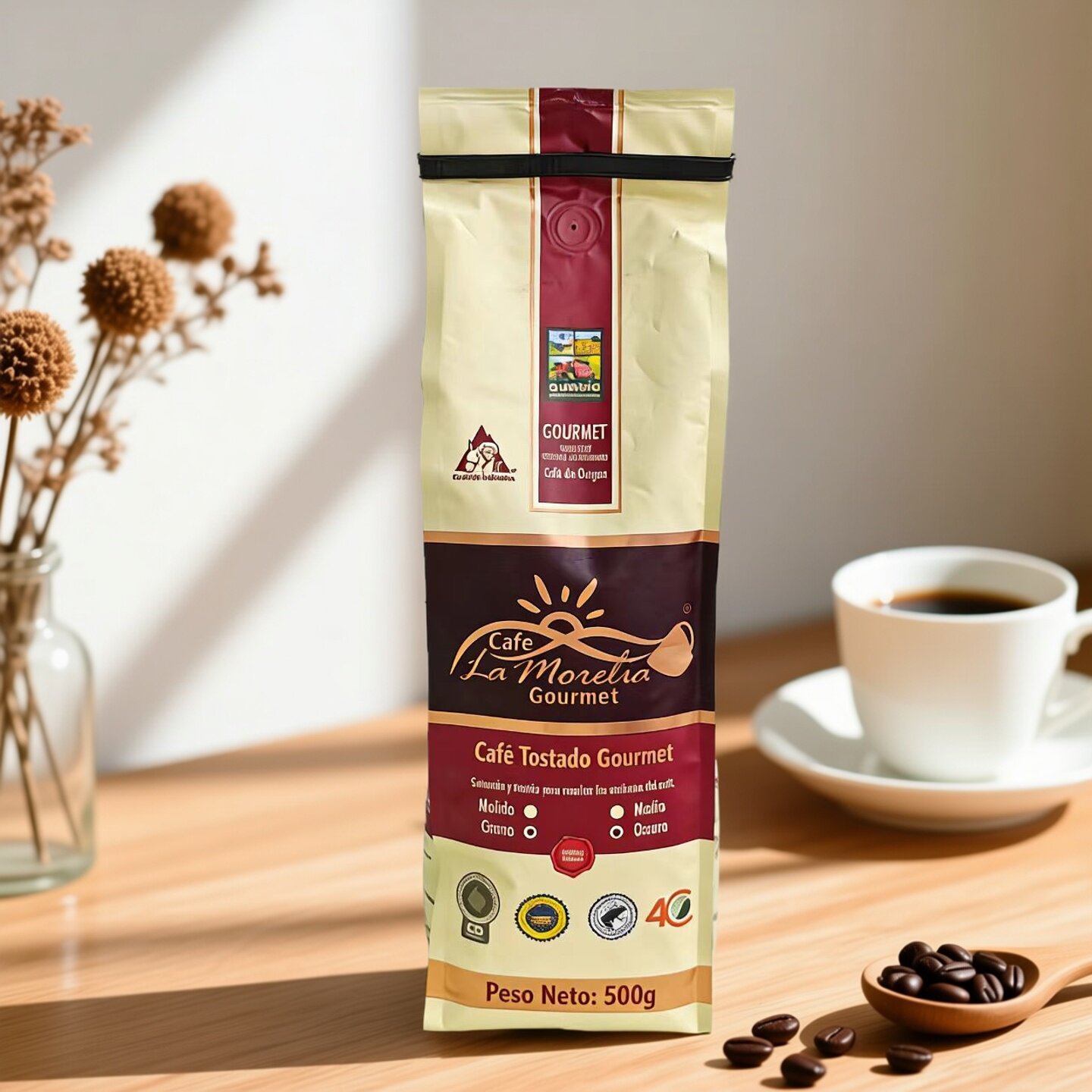 【限用日期2026.4.15】哥伦比亚进口 卡杜拉臻研咖啡豆500g