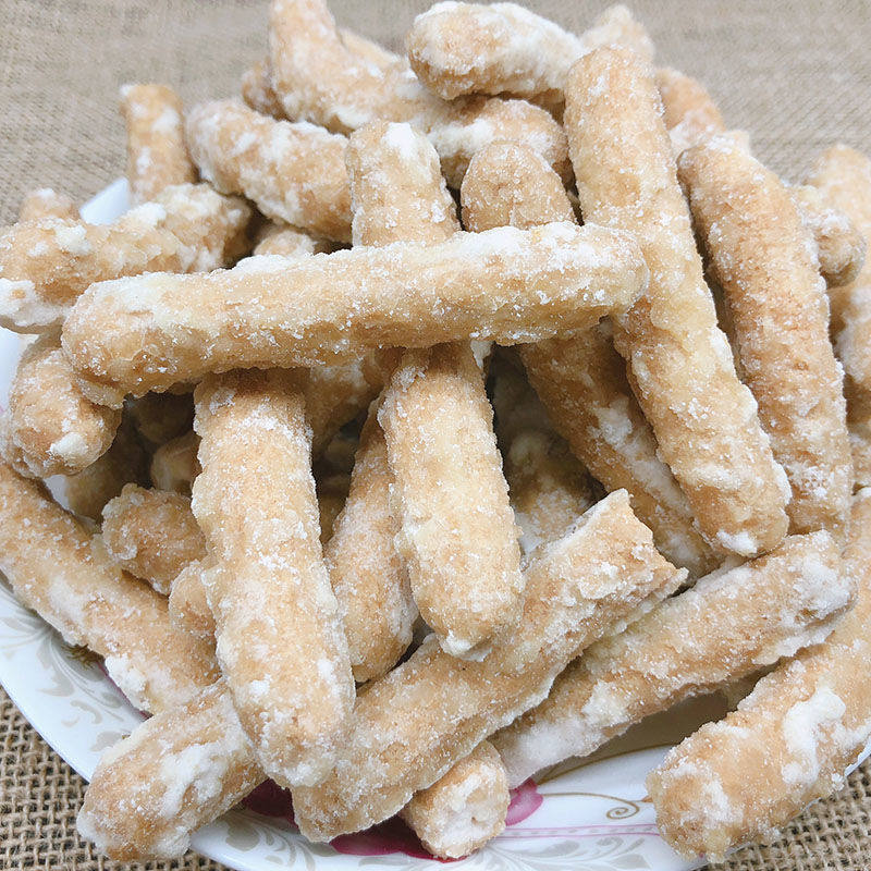 湖南特产兰花根传统糕点零食小吃儿时怀旧老式江米条糯米花根甜味