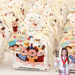 满月礼伴手礼盒百天宴宝宝诞生喜蛋回礼喜饼喜面喜糖10十周岁高档