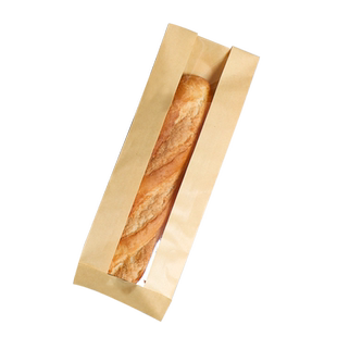 法棍袋面包包装袋法棒袋长棍纸袋毛毛虫包装袋牛皮纸袋防油纸袋子