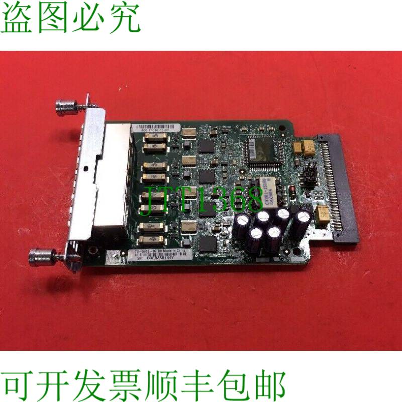 原装供应VIC-4FXS/DID 模拟语音接口卡模块 73-6918-02。 3B