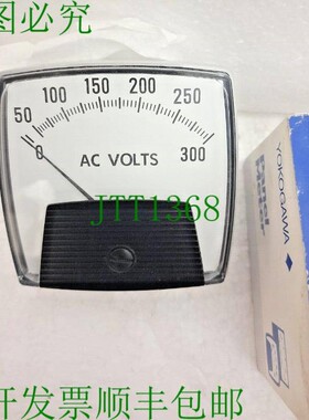 原装供应横河 0 - 300 交流电伏面板米 P/N 号 250344RXRX