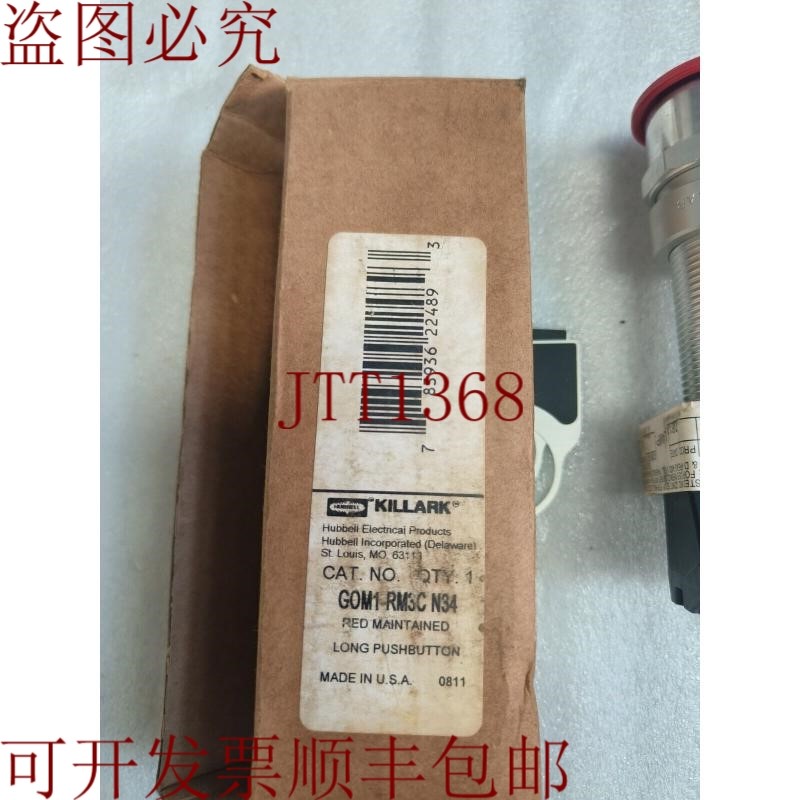 原装供应按钮 KILLARK GOM1-RM3C N34 红色