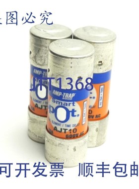 原装供应件装 Merson / Ferraz AJT10 J 类双元件延时保险丝 600V