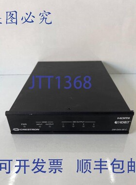 原装供应Crestron 1:4 4K HDMI 转 DM 8G+ 和 HDbaset 分配器 DM-