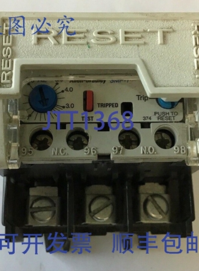 原装供应ALLEN BRADELY 592-A2EA 过载继电器 A 系列 电流 1.6-5.