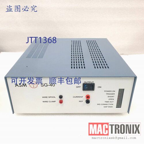 原装供应ASM 01-89027 REV B SG-40 火花发生器, EAGLE60