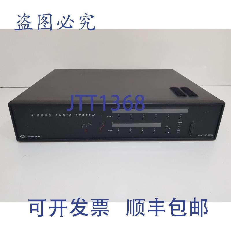 原装供应Crestron C2NI-AMP-4X100 4室音响系统,音乐放大器