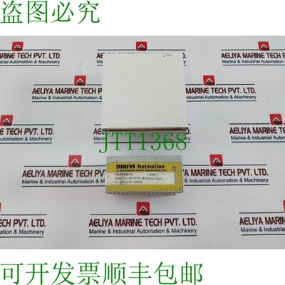 原装供应DIASYS NETMATION FXAOM01A 模拟输出模块 8ch