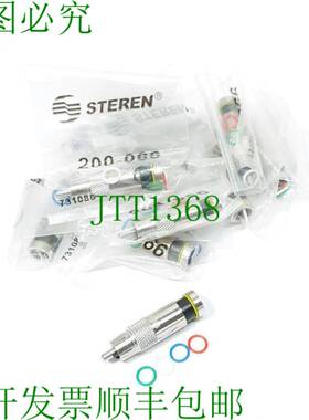 原装供应Steren 200-066 BNC 转 RCA 连接器 10 件装
