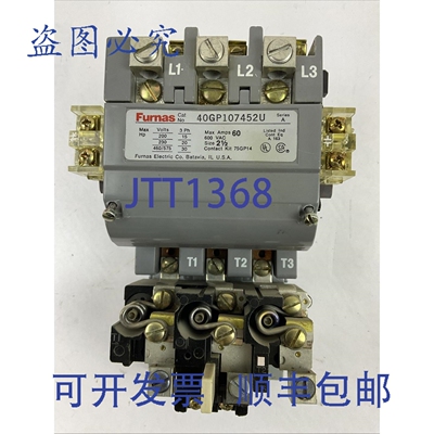 原装供应FURNAS 启动器 40GP107452U 600VAC 60A 30 3PH 75D73070