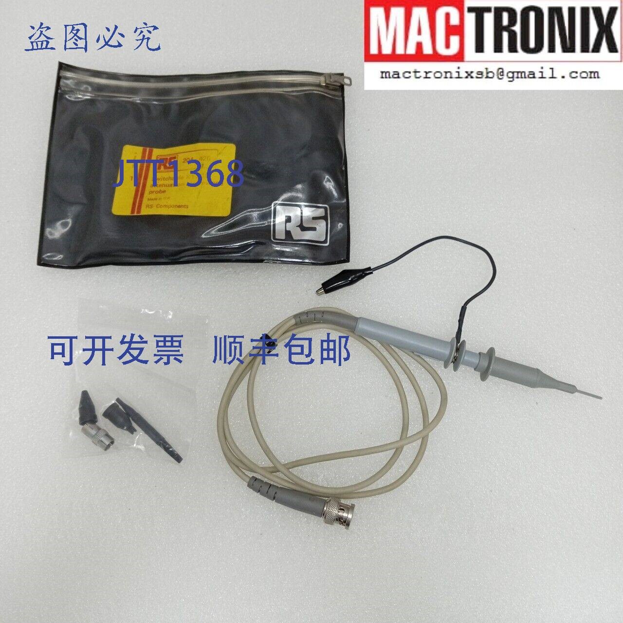 原装供应RS 204-426 可切换 X1-X10 衰减示波器探头