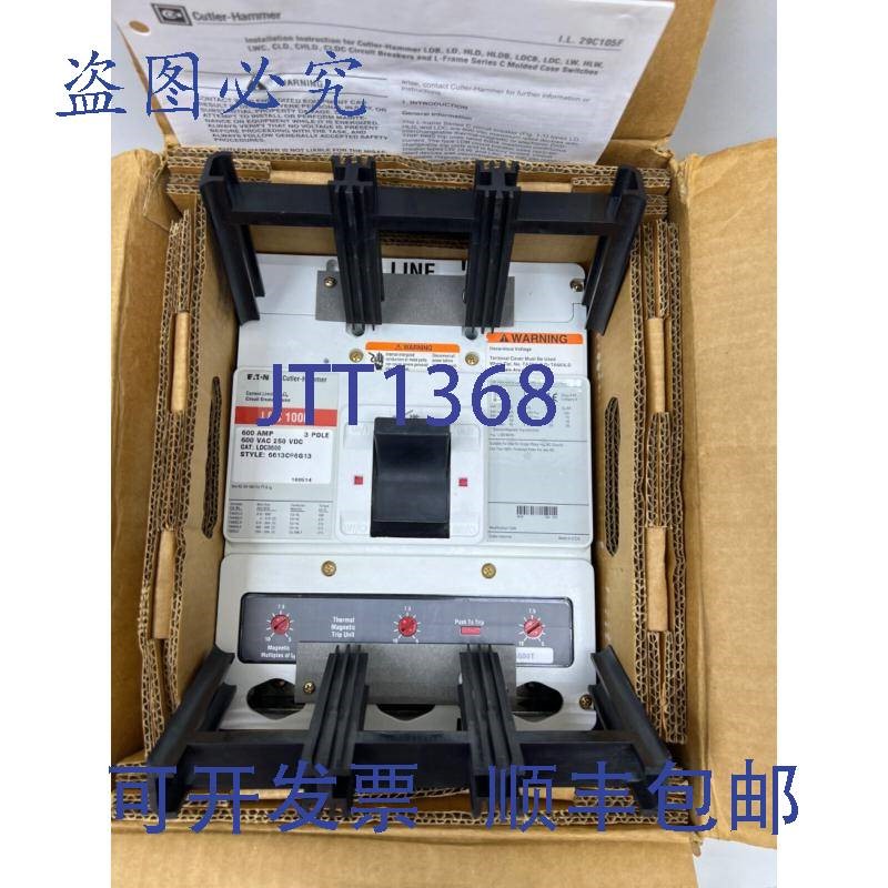 原装供应进口 Cutler-Hammer LDC 100k,600 安培,3 极,600vac
