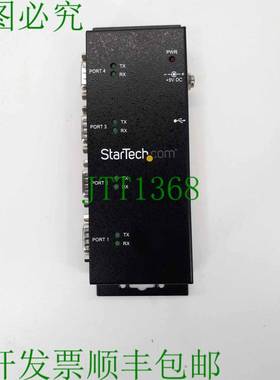 原装供应StarTechcom 4 Port DB9 RS232 Serial Adapter 集线器