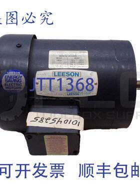 LEESON 110047.00 电机 1725/1425RPM 3/4 FRD56C 208 230V
