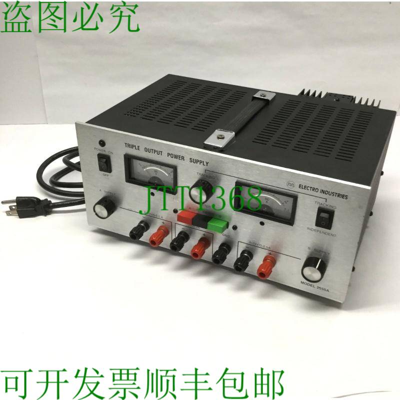 原装供应Electro 2555A 三输出电源 0-25V,0-.5A / 5V,0-3A 适用