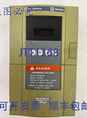 原装供应TELEMECANIQUE ATV18U18M2 驱动器 200/240V 电机额定功