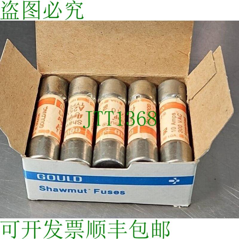 原装供应Gould shawmut A25X10 保险丝类型 1 10 安培 300 伏。