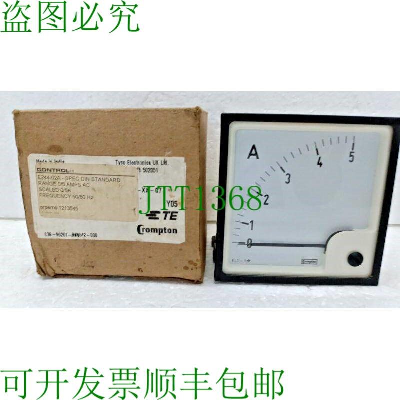 原装供应Crompton E244-02A 范围 0...5 安培 订单编号:1213545
