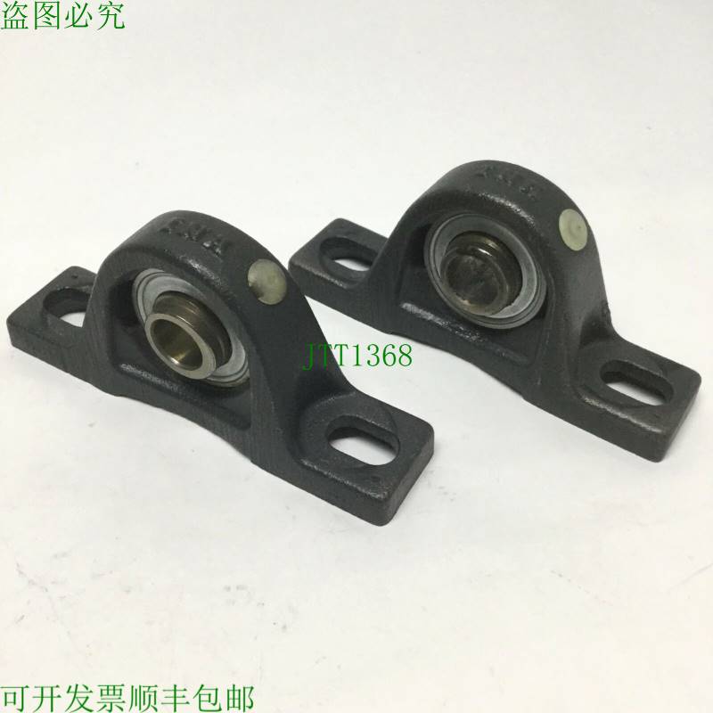 原装供应批量 2 件 INA GG ASE 03 球轴承枕头座,法兰格底座,15