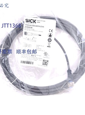 原装供应SICK YF2A14-050UB3XLEAX 2095608 电缆,M12 4 针至飞线