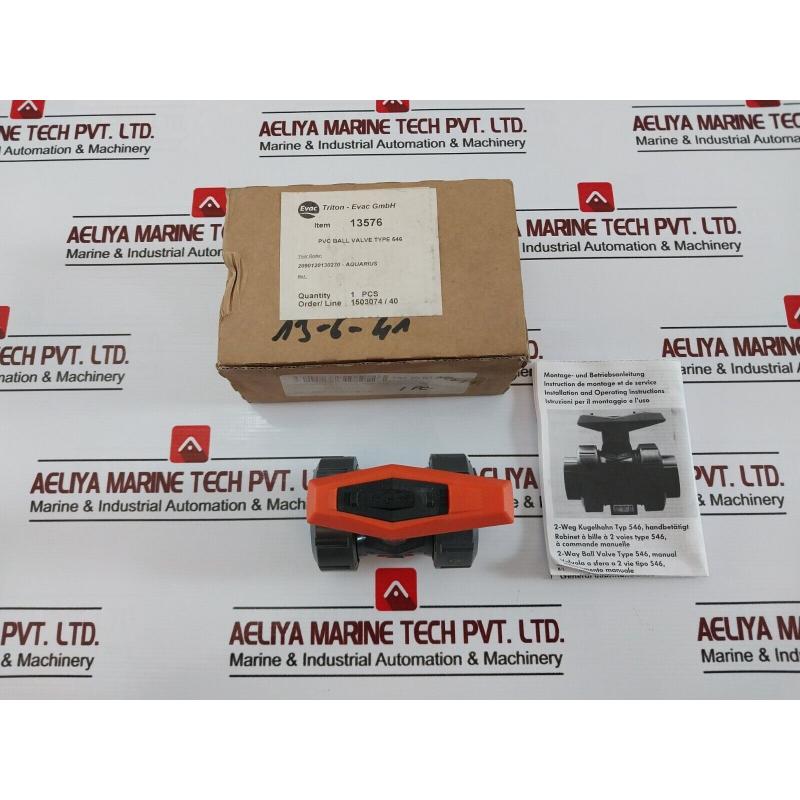 原装供应Georg Fischer 546 PVC 球阀 DN10/15 PN16 2 通 EPDM
