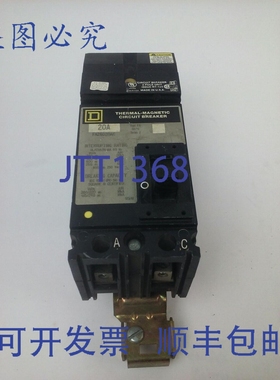 原装供应KA26020AC 系列 2 型热磁式断路器 2P 20A 600VAC 25KA