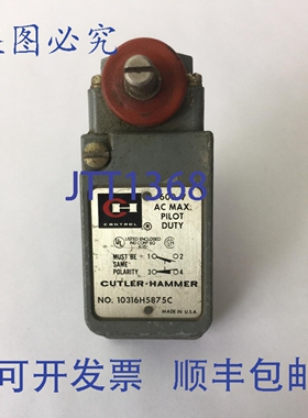 原装供应卡特勒·汉默 10316H5875C 限位开关 600VAC 指示灯