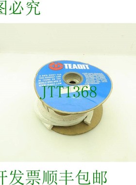 原装供应Teadit 2006 编织填料垫片 3/16 平方米白色 PTFE 螺纹 4