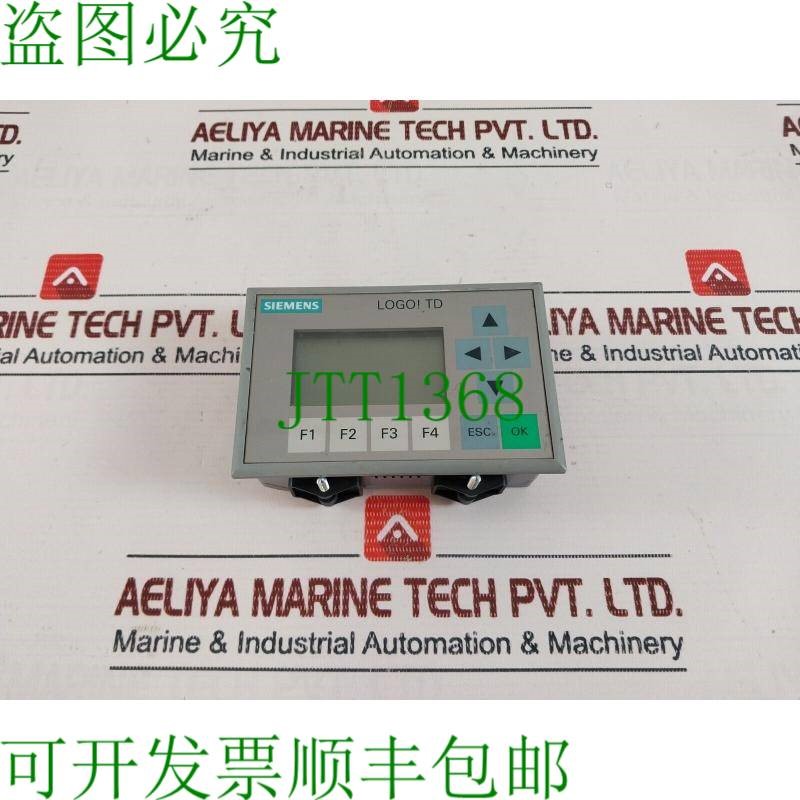 原装供应1P 6ED1 055-4MH00-0BA0 Logo!TD 文本显示屏 AC/DC 24V