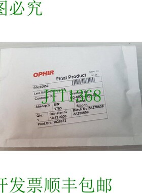 原装供应OPHIR镜头有=20.5毫米 S/AP/N:60659