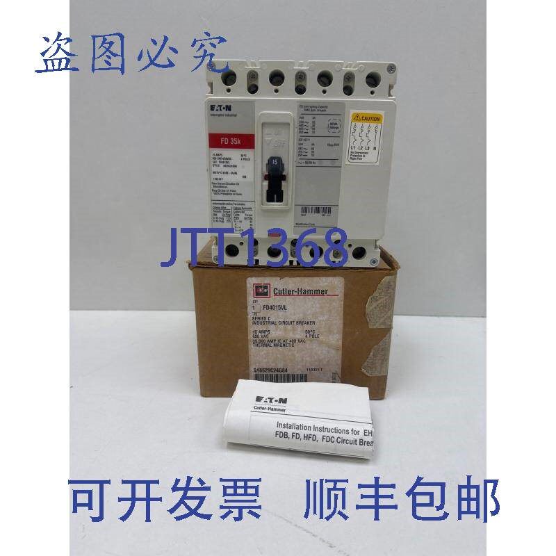 原装供应进口 FD 35k FD4015L 断路器 4 极 15 安培