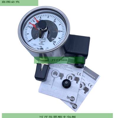 Tecsis P2361B081008 压力表 TE 100 mm 0...100 巴 G 1/2