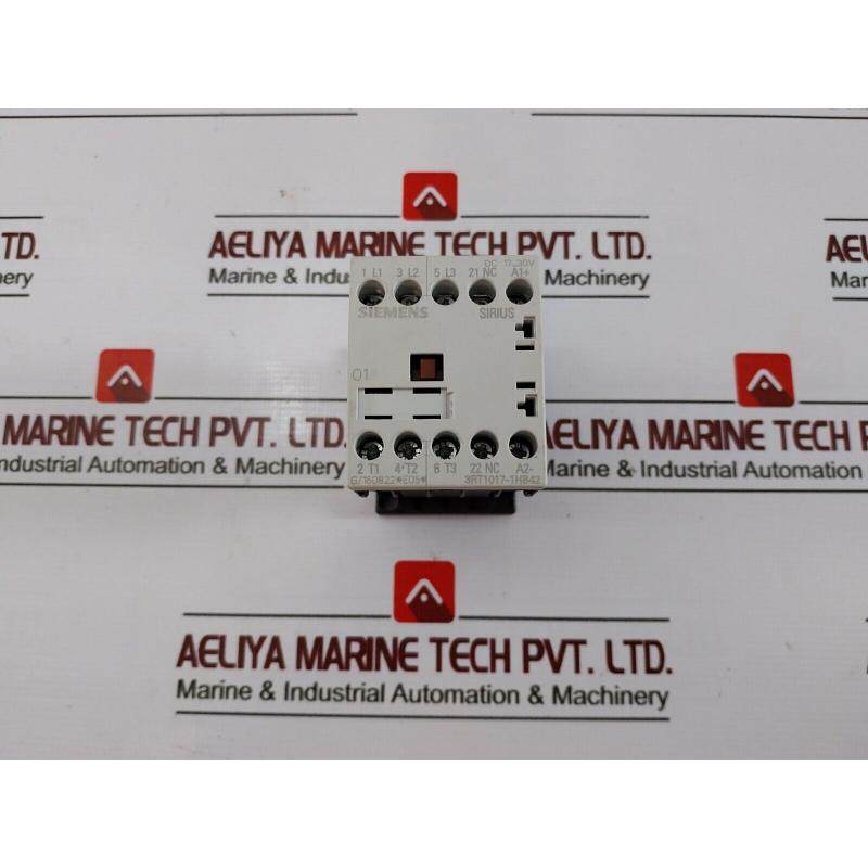 原装供应3RT1017-1HB42 电源接触器 690 V 5kA，600V AUX.CONT. A