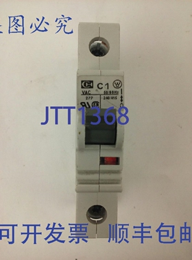 原装供应卡特勒·汉默 SPCL1C01，断路器，1P，1A，277V，240/415