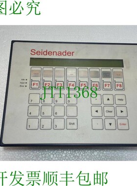 原装供应Seidenader Proline 90 面板零件编号 700-090--BT11