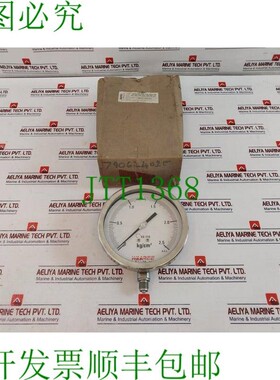 原装供应WAAREE SS 316 压力表 0-2.5 Kg/CM2