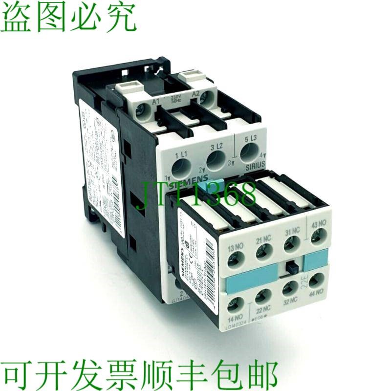 原装供应3RT1023-1AP04 电源接触器, AC-3 9 A, 4 kW / 400V AC 2