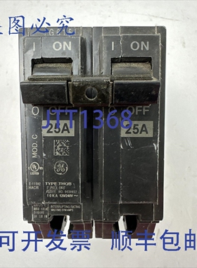 原装供应THQB2125 断路器 25安培 2极 120/240伏电