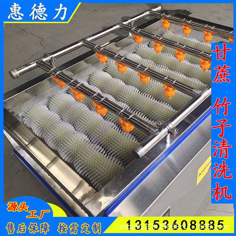 运行平行甘蔗滚动式清洗机全自动甘蔗可调速清洗机牡蛎去杂清洗机