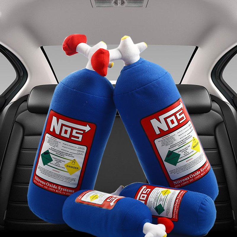 nos氮气瓶头枕个性抱枕创意颈枕