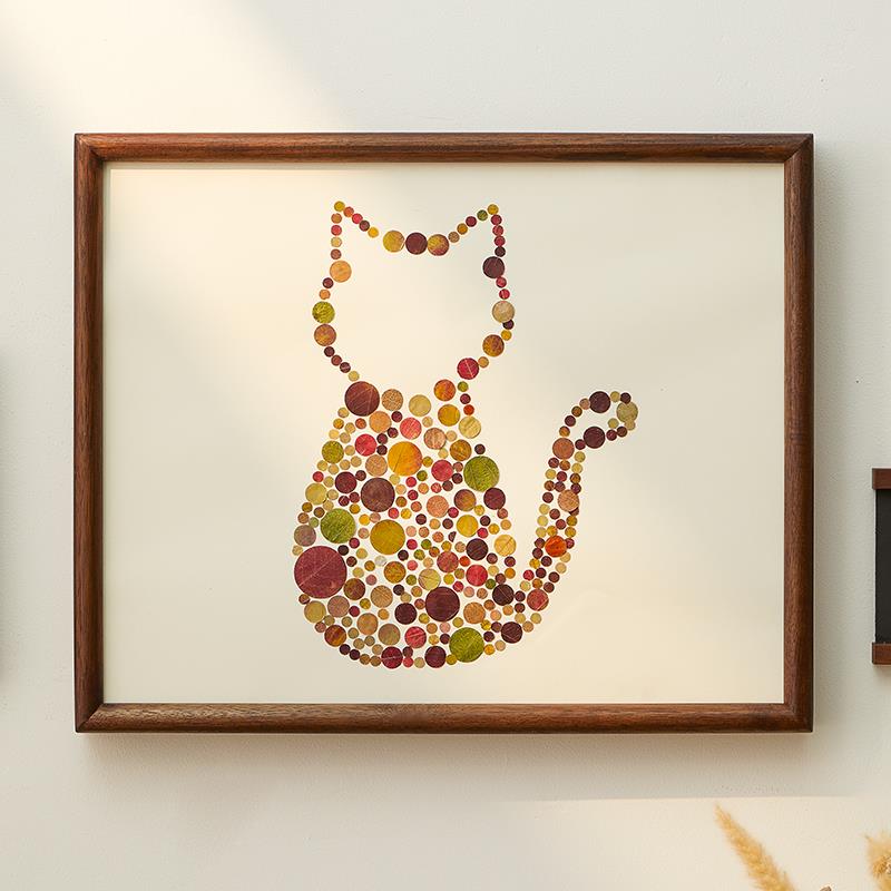 电表箱装饰画 划免打孔安装现代简约遮挡箱客厅开 关电闸背景挂画