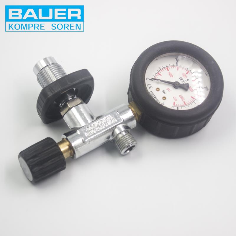 德国BAUER宝华压缩机充气阀071343 宝华充气泵阀