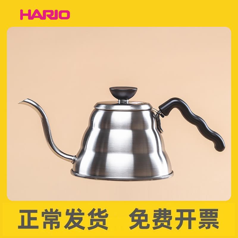 HARIO手冲壶进口不锈钢咖啡壶户外露营直火手冲咖啡壶VKB