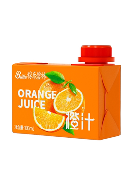 100mL*6盒果汁稼乐碧林