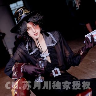 现货 第五人格cos服 勘探员 黑郁金香 服装套装一件代发