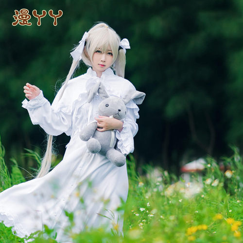 春日野穹cos服现货ICOS穹妹 兔子斗篷lolita洋装cosplay服装女